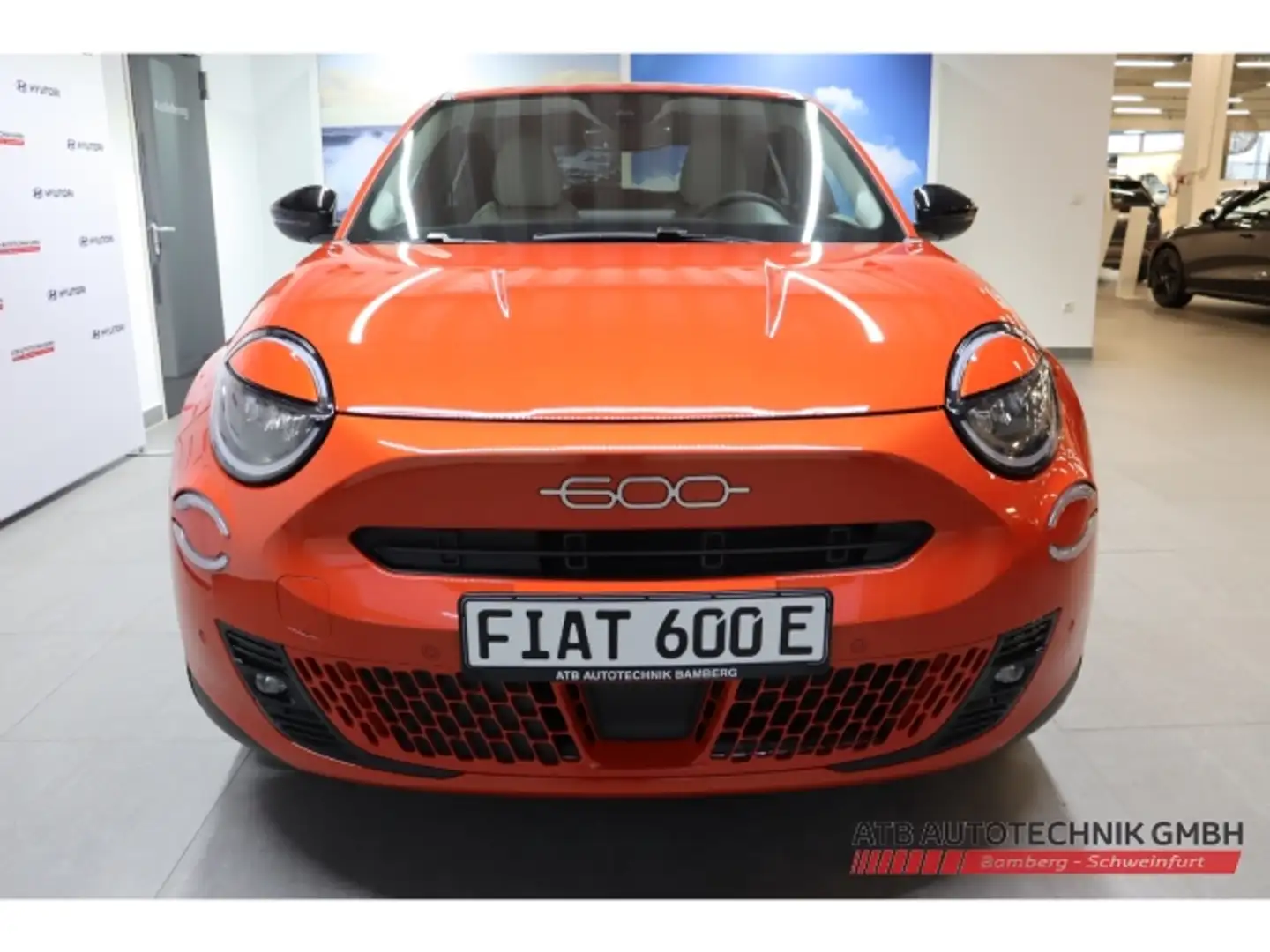 Fiat 600 La Prima h Navi Leder digitales Cockpit 360 Kamera Orange - 2
