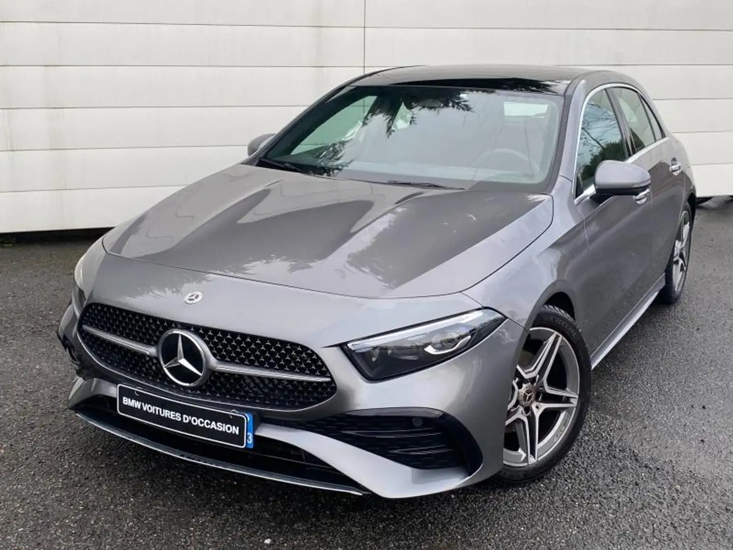 Mercedes-Benz A 200 200 d 150ch AMG Line 8G-DCT Gris - 1
