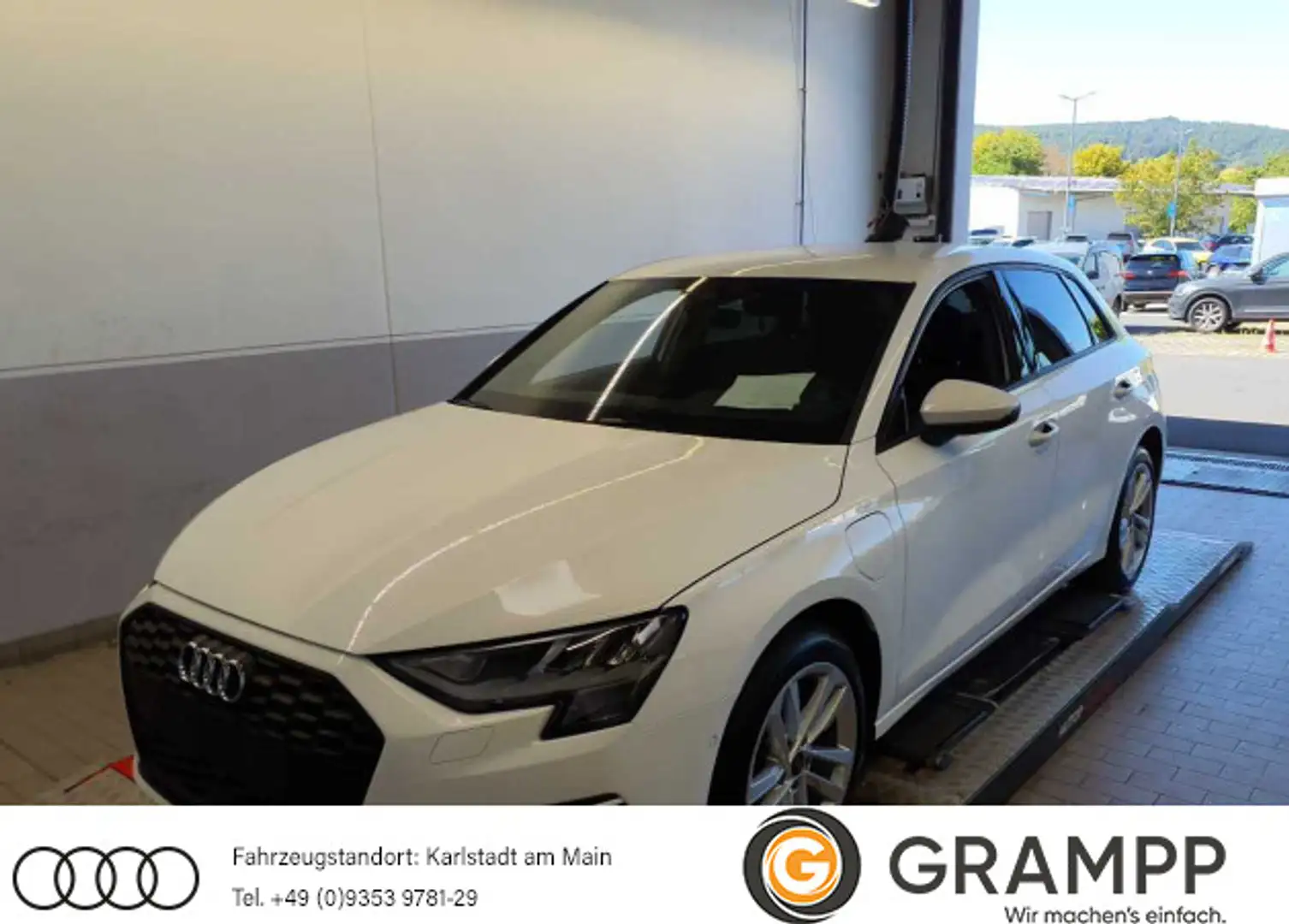 Audi A3 40 TFSI e S-tronic +LED+ASSISTS+DAB Weiß - 1