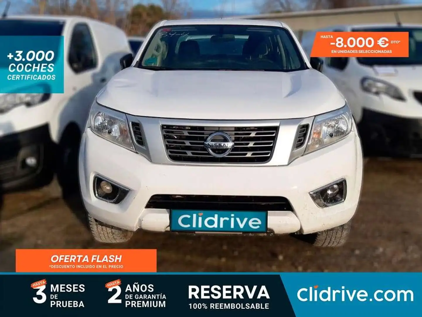 Nissan Navara 2.3dCi Doble Cabina Acenta Blanc - 1