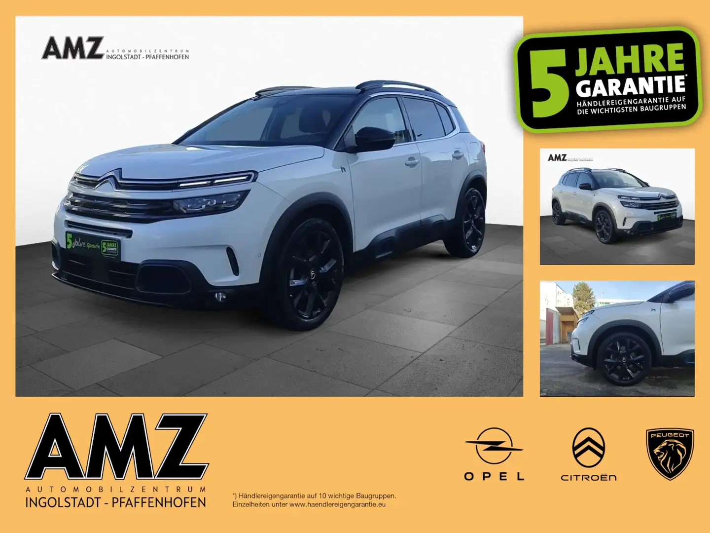 Citroen C5 Aircross Plug-In Shine VOLL Weiß - 1