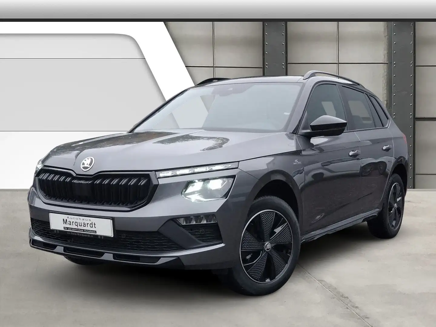 Skoda Kamiq 1.5TSI Monte Carlo Pano Matrix 18" AHK Grau - 1