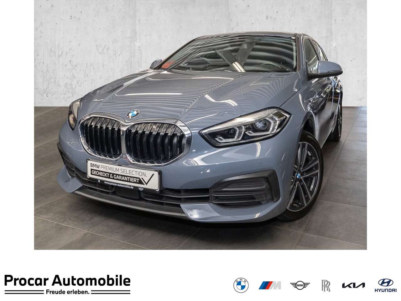 BMW 118 2023 — d A HUD NAVI LED PDC V+H DAB Tempomat Klima