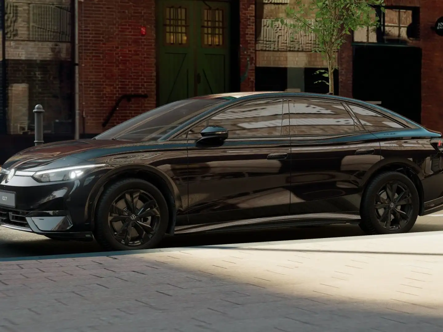 Volkswagen ID.7 Pro 210 kW (286 PS) 77 kWh 1-Gang-Automatik Schwarz - 2