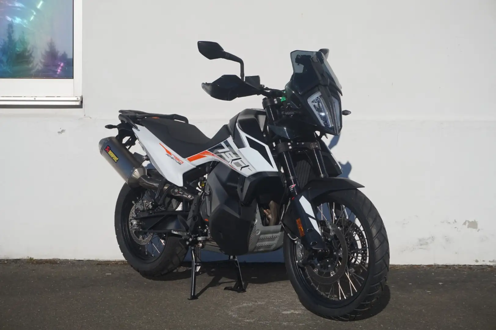 KTM 790 Adventure Akrapovic Blanc - 2