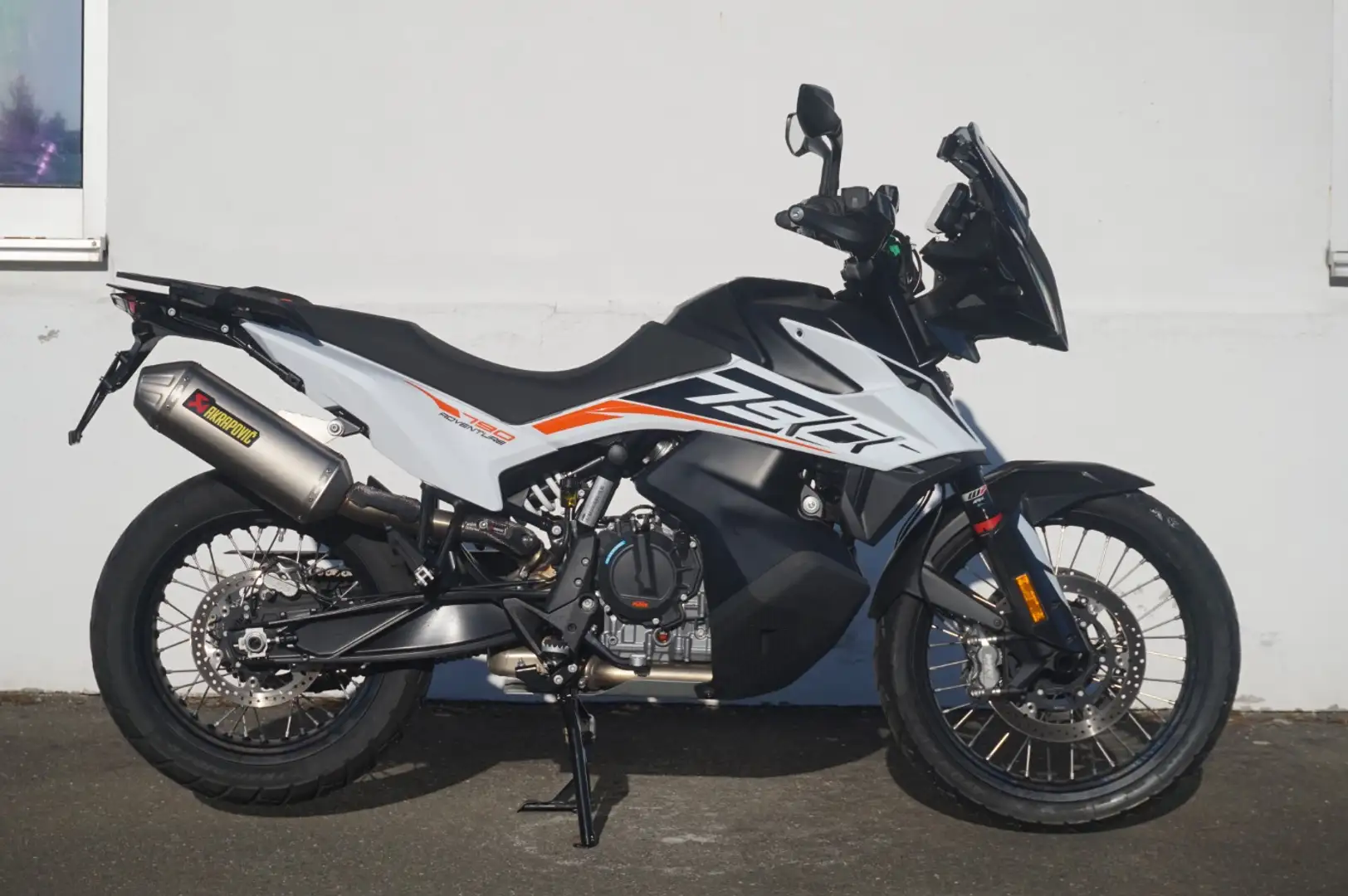 KTM 790 Adventure Akrapovic Blanc - 1