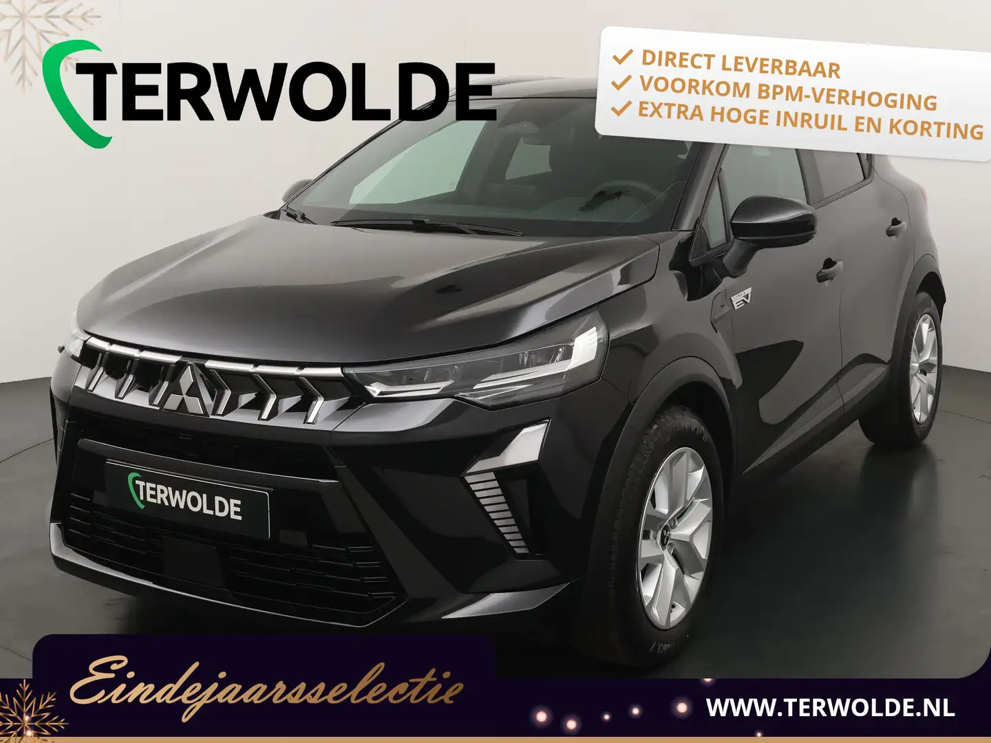 Mitsubishi ASX 1.8 HEV AT Intense | Nieuwe 1.8 motor | €2.500 voo Zwart - 1
