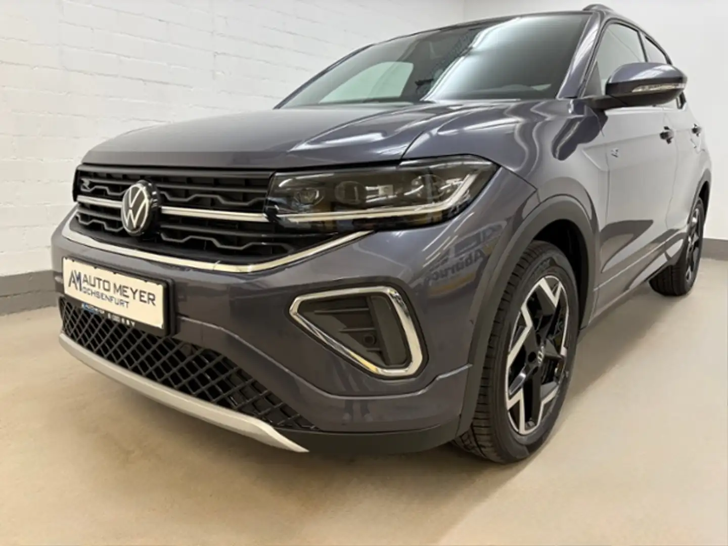 Volkswagen T-Cross R-Line 1.0 l TSI DSG AHK Navi LED Kamera Ganzjahr Grau - 2