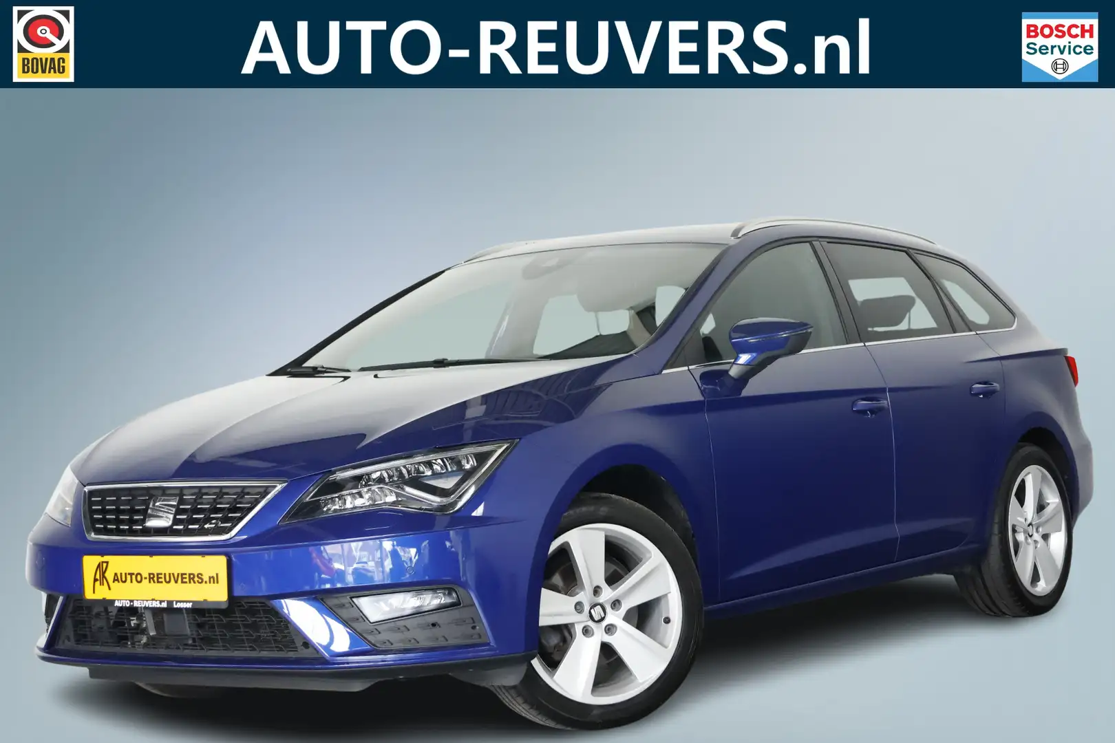 SEAT Leon ST Xcellence 1.5 TGI (CNG gas) / LED / ACC / CarPl Blauw - 1