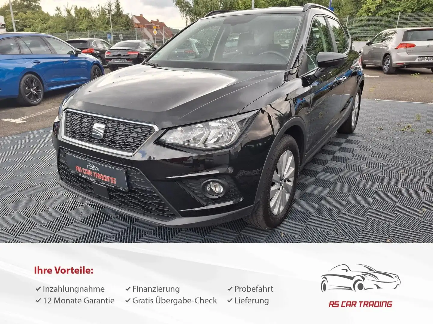 SEAT Arona Style*Klima*Alu*Tüv-Service Neu*CNG*TGI* Schwarz - 2