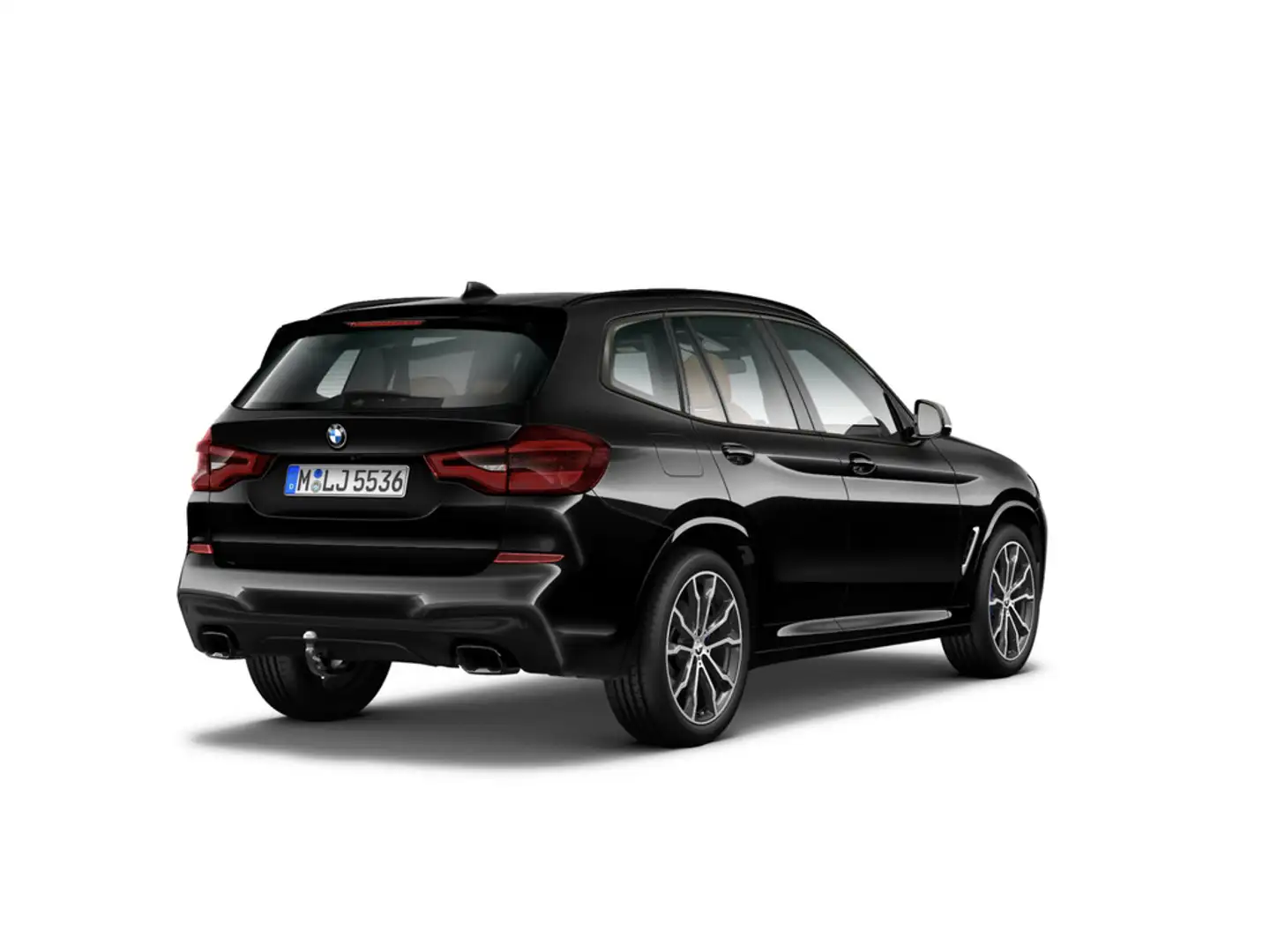 BMW X3 M 40d PANO AHK HUD 360° LED ACC W-LAN NAVI Schwarz - 2