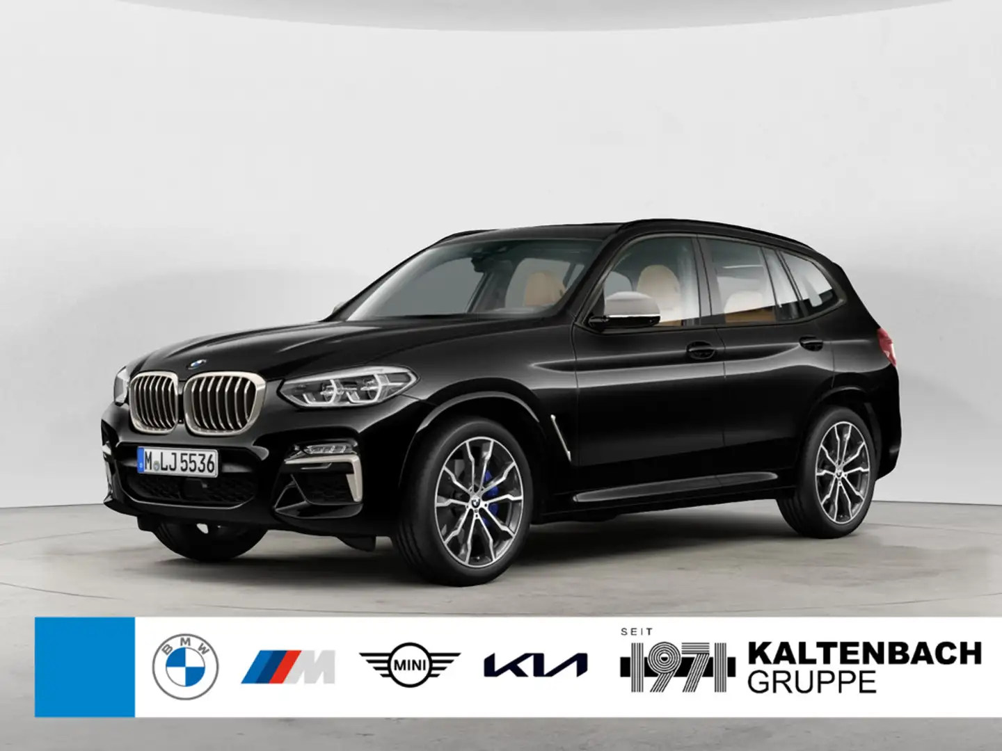 BMW X3 M 40d PANO AHK HUD 360° LED ACC W-LAN NAVI Schwarz - 1