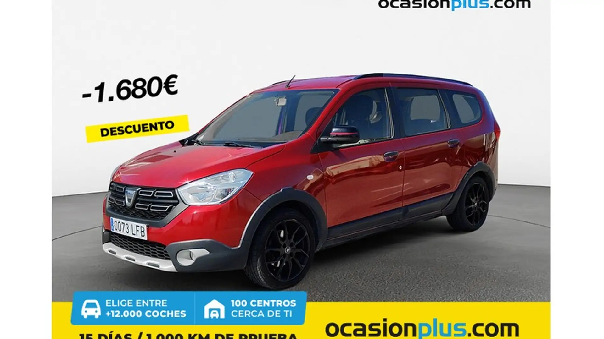 Dacia Lodgy TCE GPF Serie Limitada Xplore 5pl. 96kW Rojo - 1
