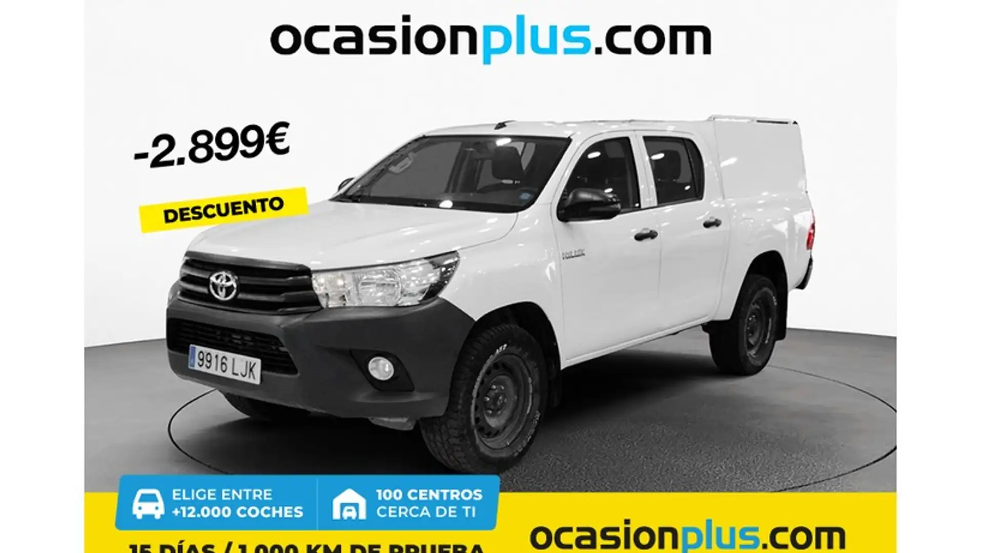 Toyota Hilux Cabina Doble GX Blanco - 1