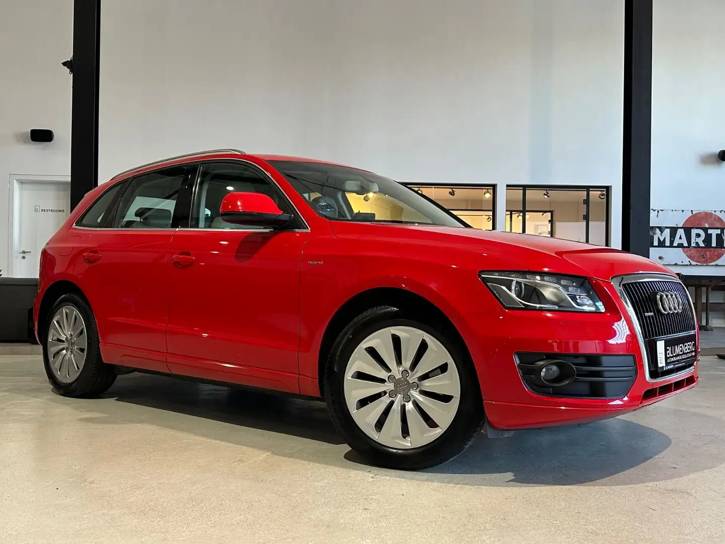 Audi Q5 2.0 TFSI hybrid quattro *Pano,B&O,AHK,Tempo.* Rot - 2