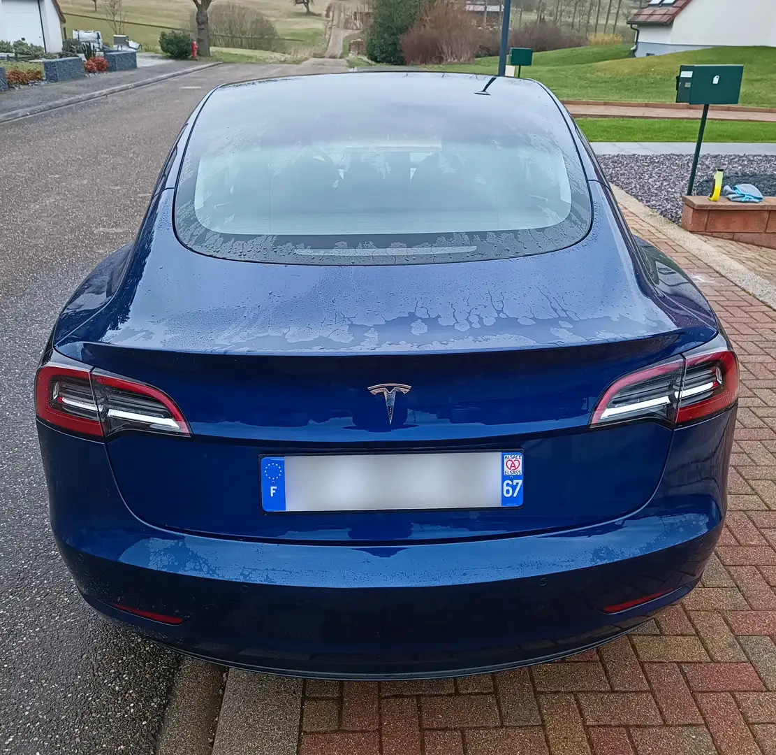 Tesla Model 3 Standard Range Plus RWD Bleu - 1