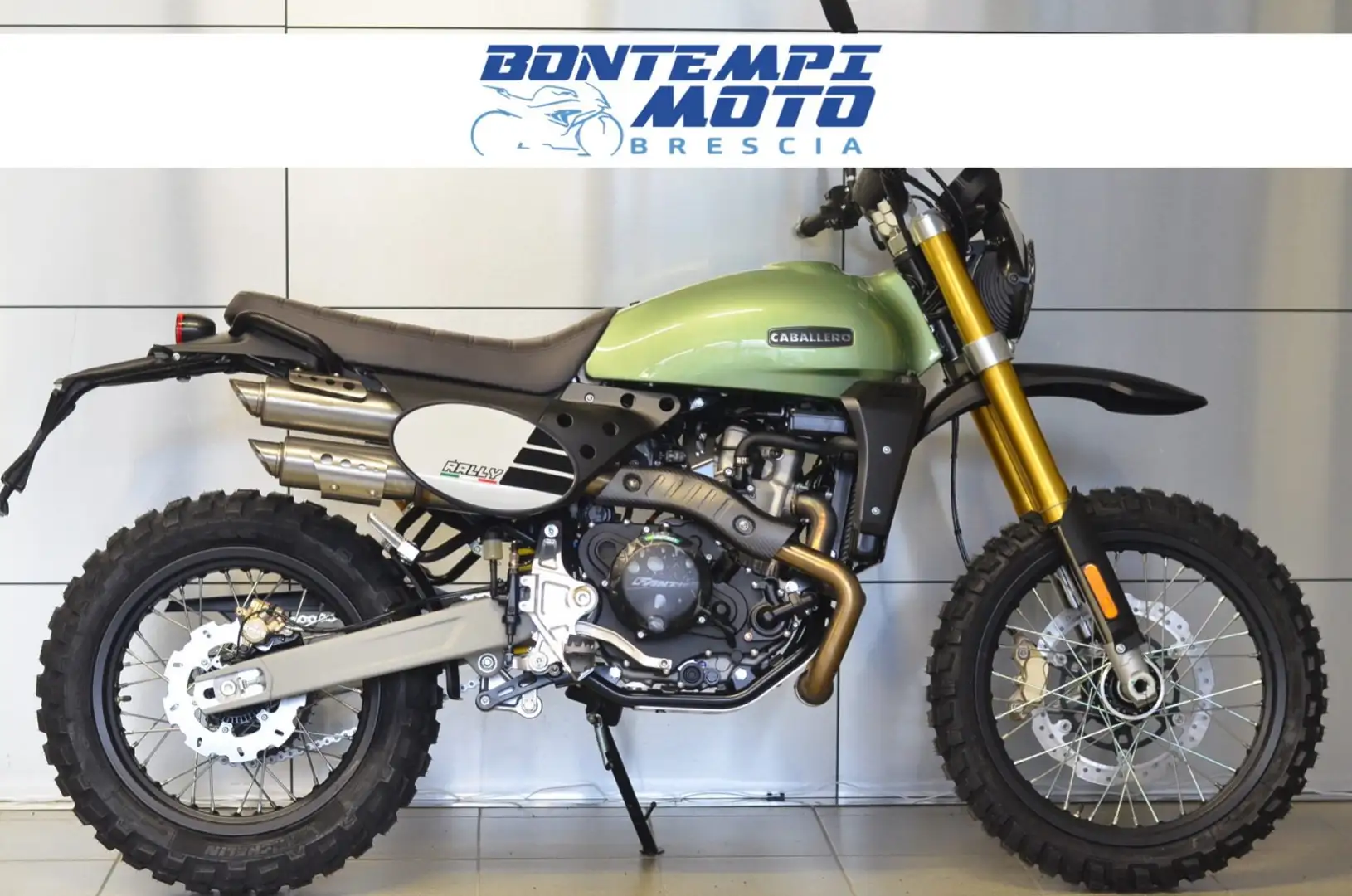 Fantic Caballero 500 Rally MY24 - PRONTA CONSEGNA Verde - 1