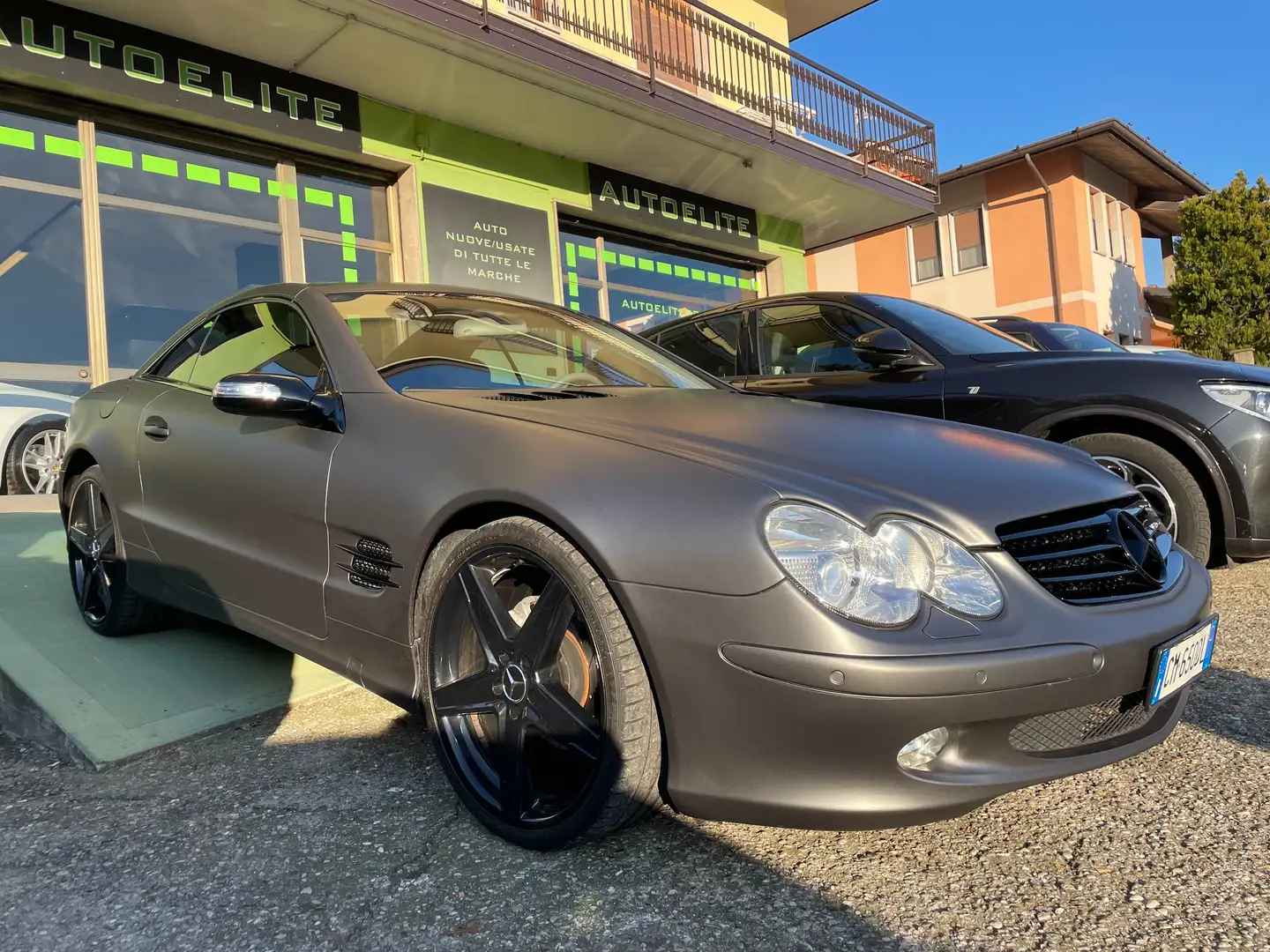 Mercedes-Benz SL 350 V6 Pellicola Opaca Colore Originale Blu Notte Grigio - 1