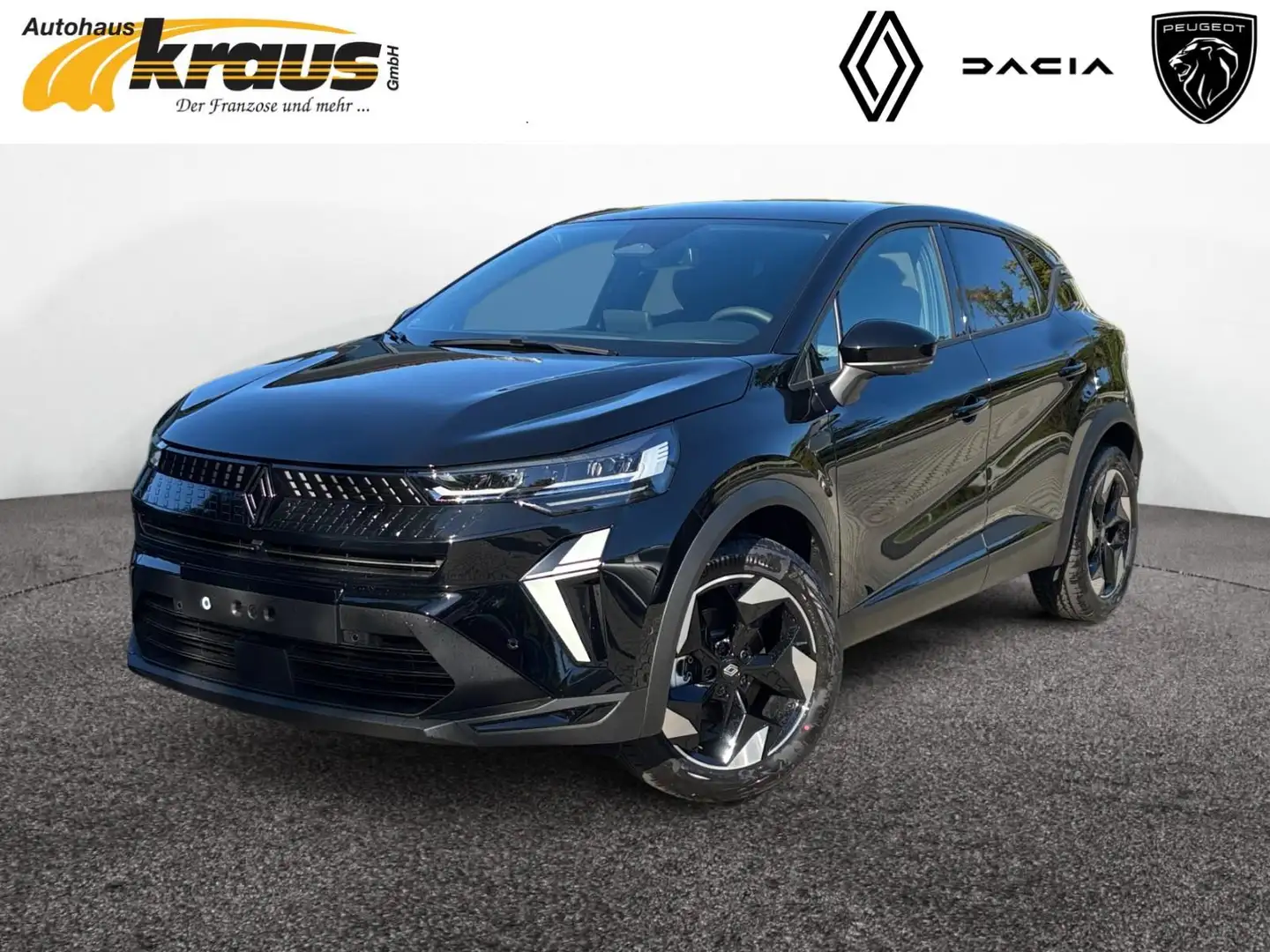 Renault Captur Techno Full Hybrid E-Tech 160 Schwarz - 1