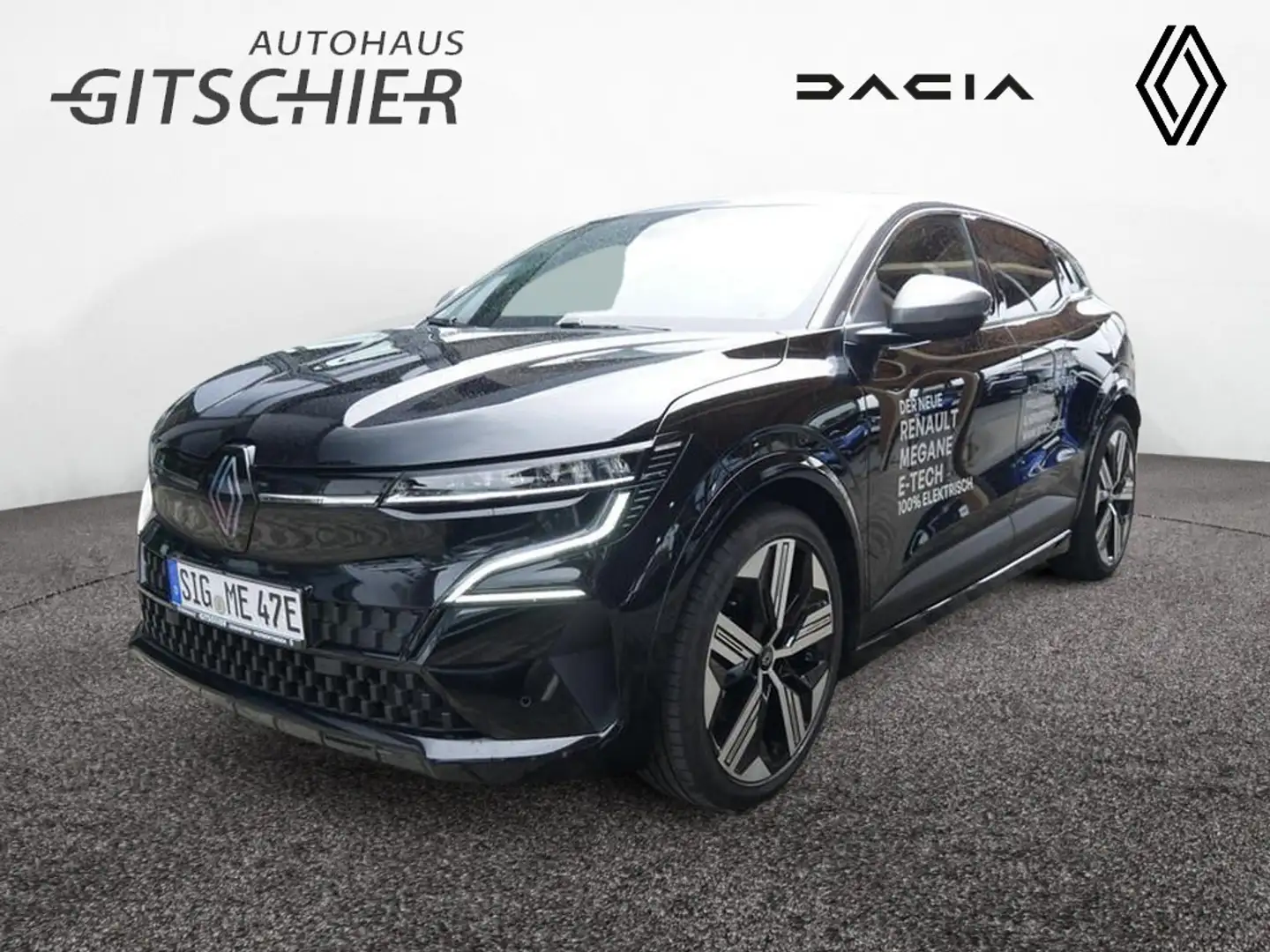 Renault Megane E-Tech EV60 220 Iconic Schwarz - 1