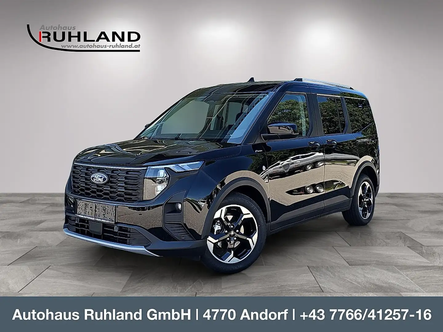 Ford Tourneo Courier 1,0 EcoBoost Active Aut. Schwarz - 1