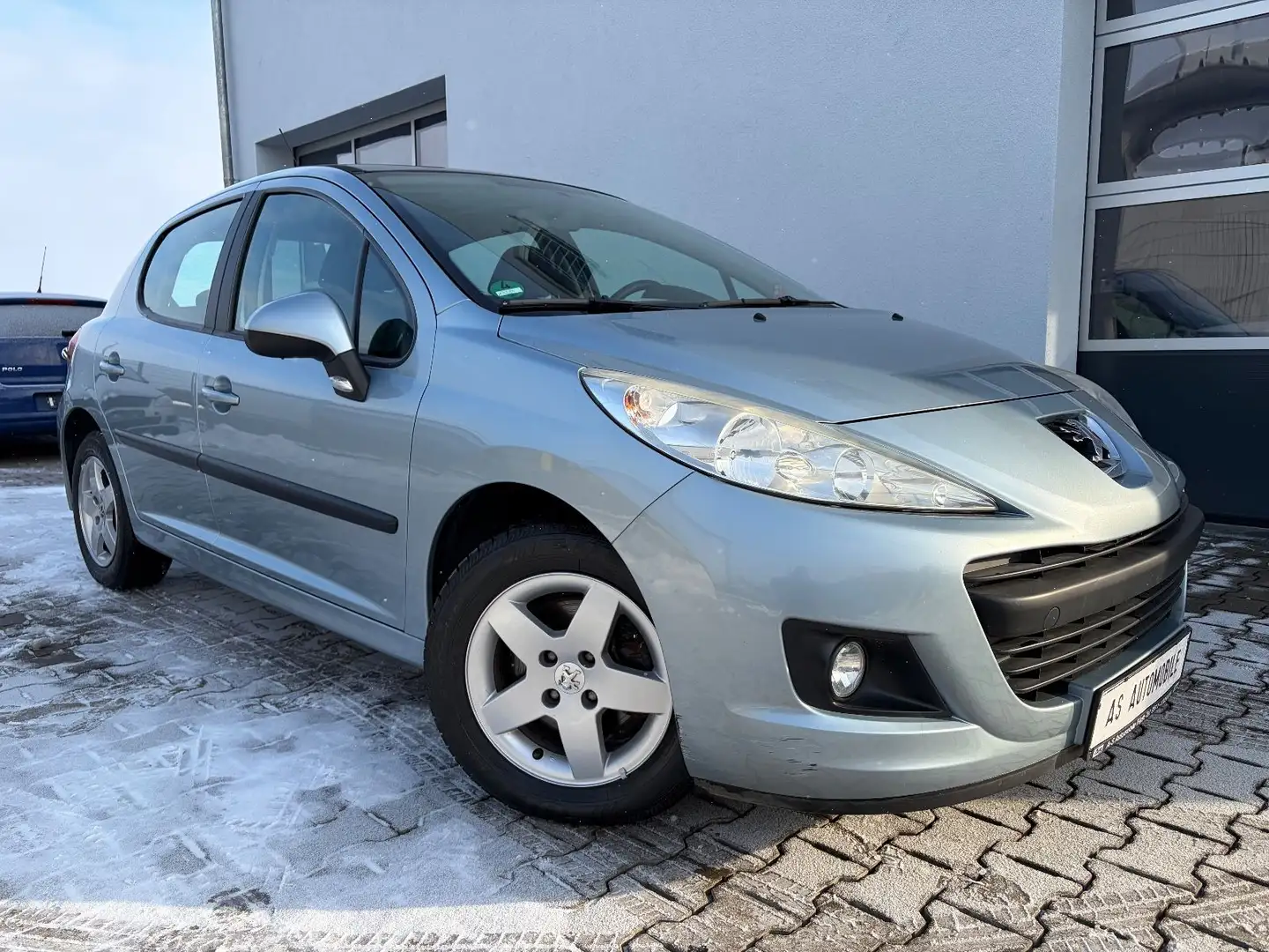 Peugeot 207 °°KLIMAANLAGE°°GLASDACH°°ALU°°TÜV NEU°° Blau - 1