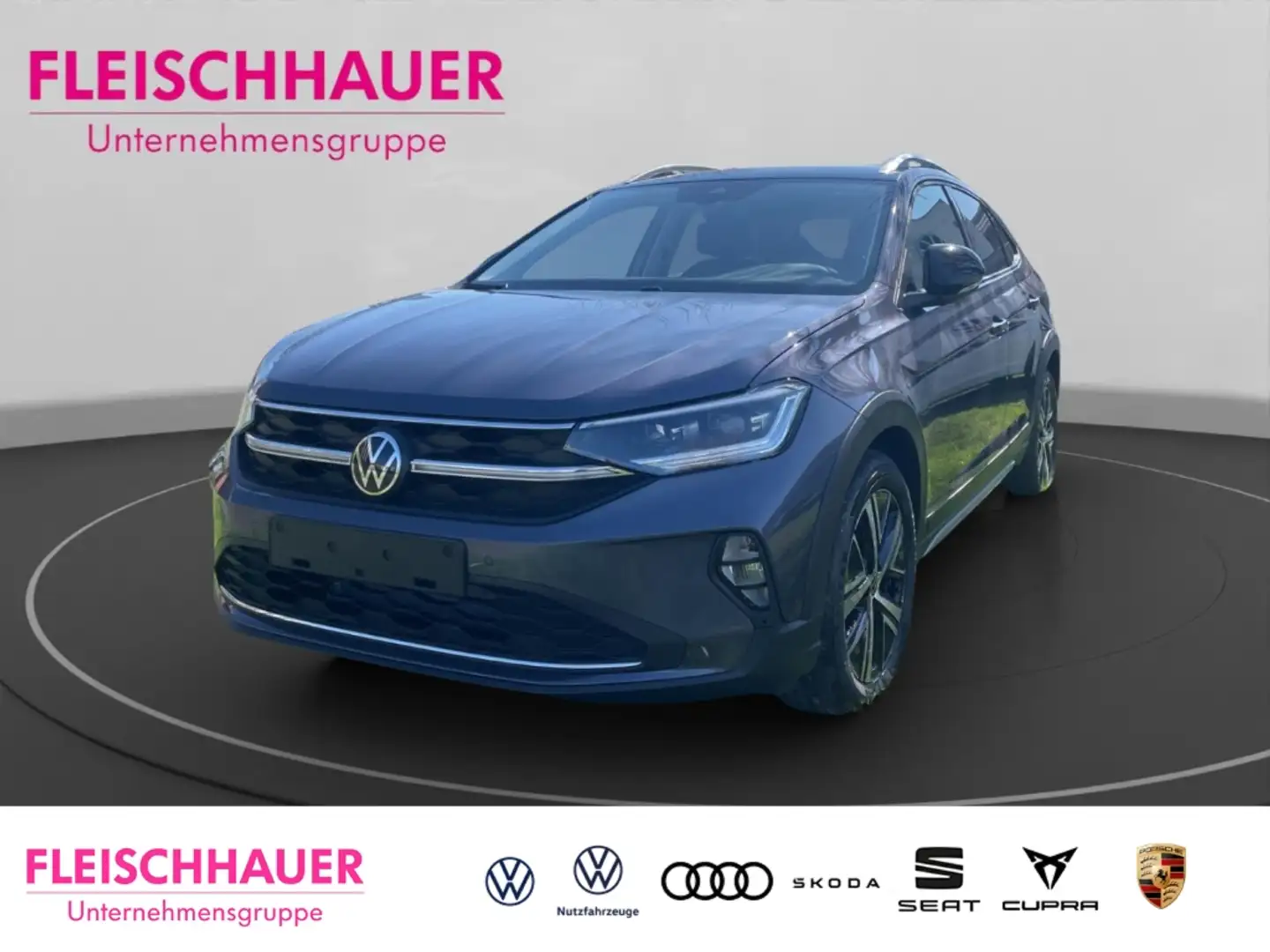 Volkswagen Taigo 1.0 TSI Style ACC Black-Roof Navi Winterräder Grau - 1