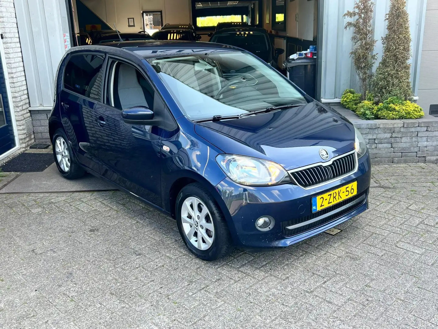 Skoda Citigo 1.0 Greentech Edition| Nieuwe apk| Airco Kék - 2