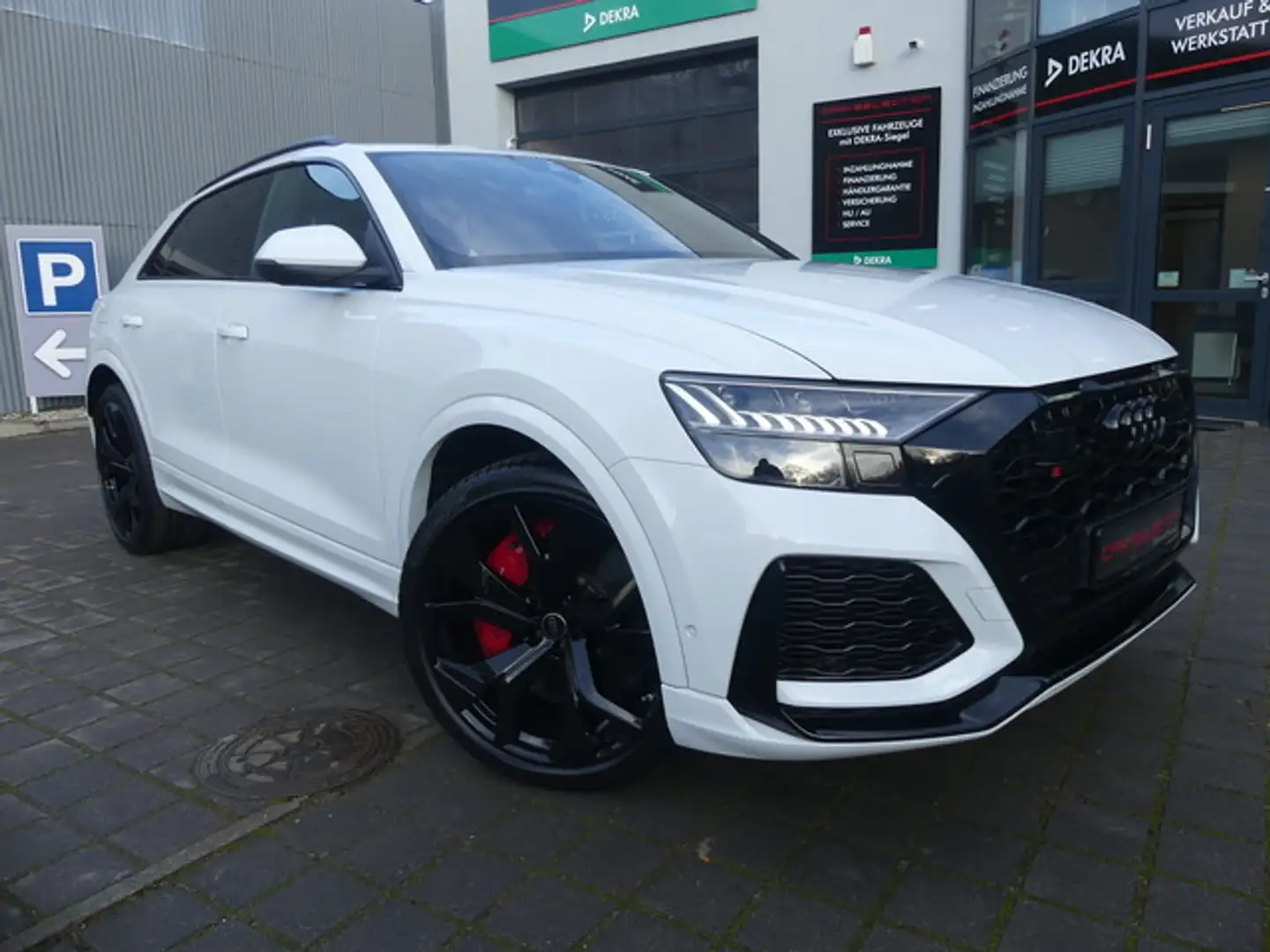 Audi RS Q8 RS4.0 TFSI Quattro 23"/NACHTS/HUD/MATRIX/B&O Weiß - 1