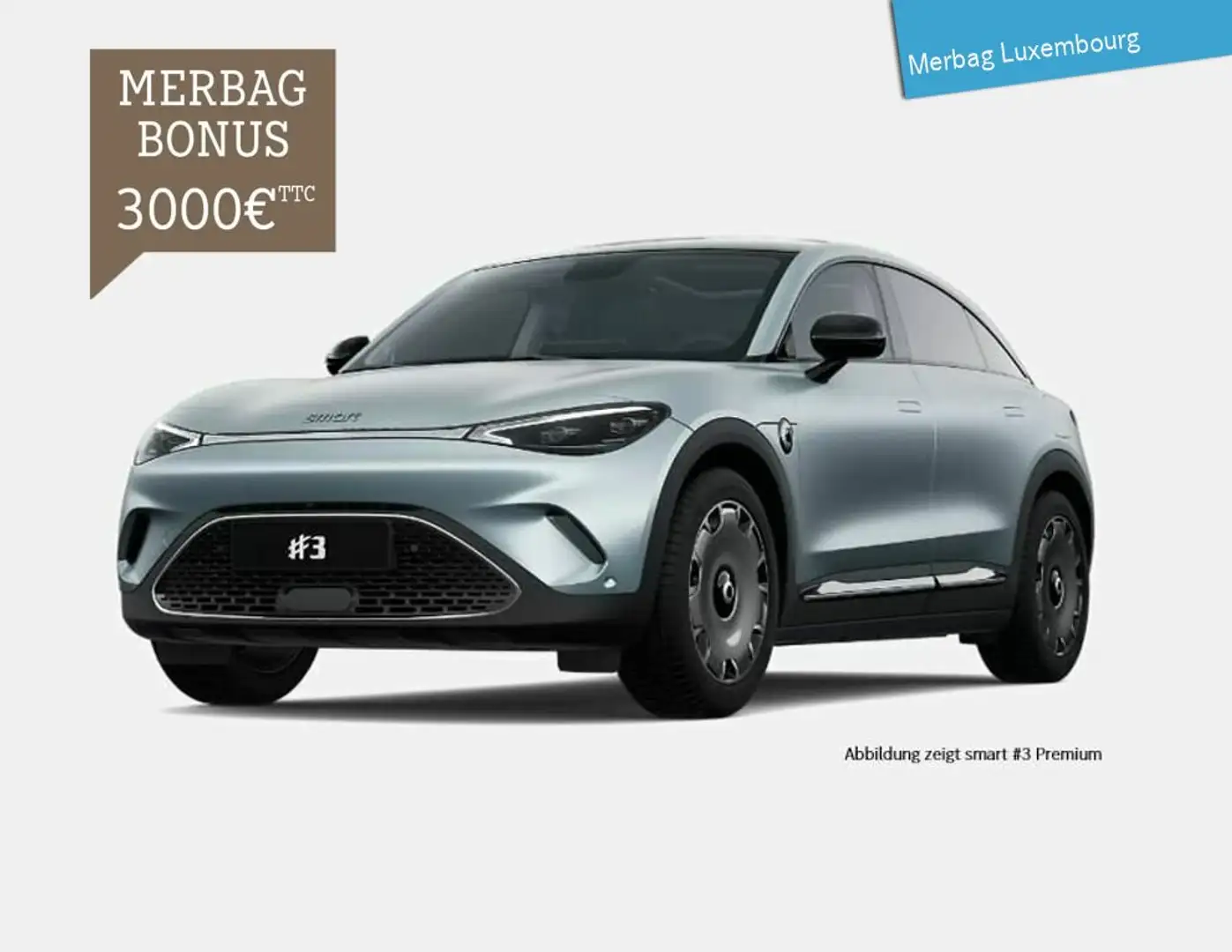 smart #3 #3 (HC11) PULSE (+3.000 Euro Klimabonus Luxembourg) Bleu - 1