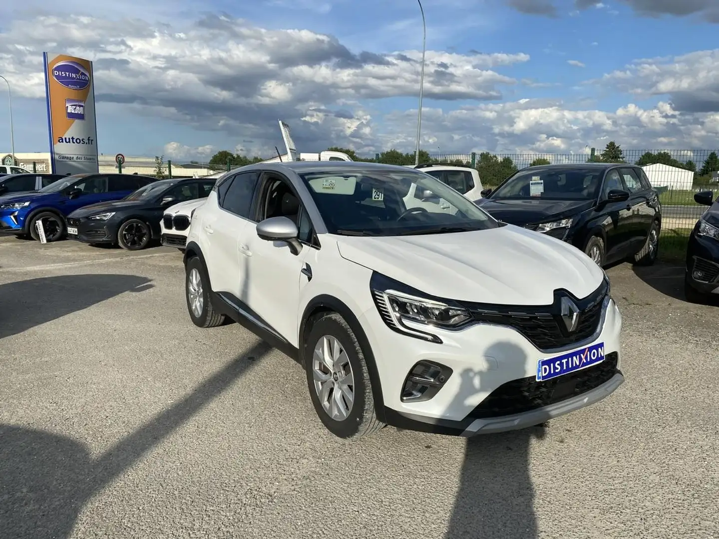 Renault Captur 1.0 TCe - 90 - ZEN + CAMERA DE RECUL + ROUE DE SECOURS Blanc - 2