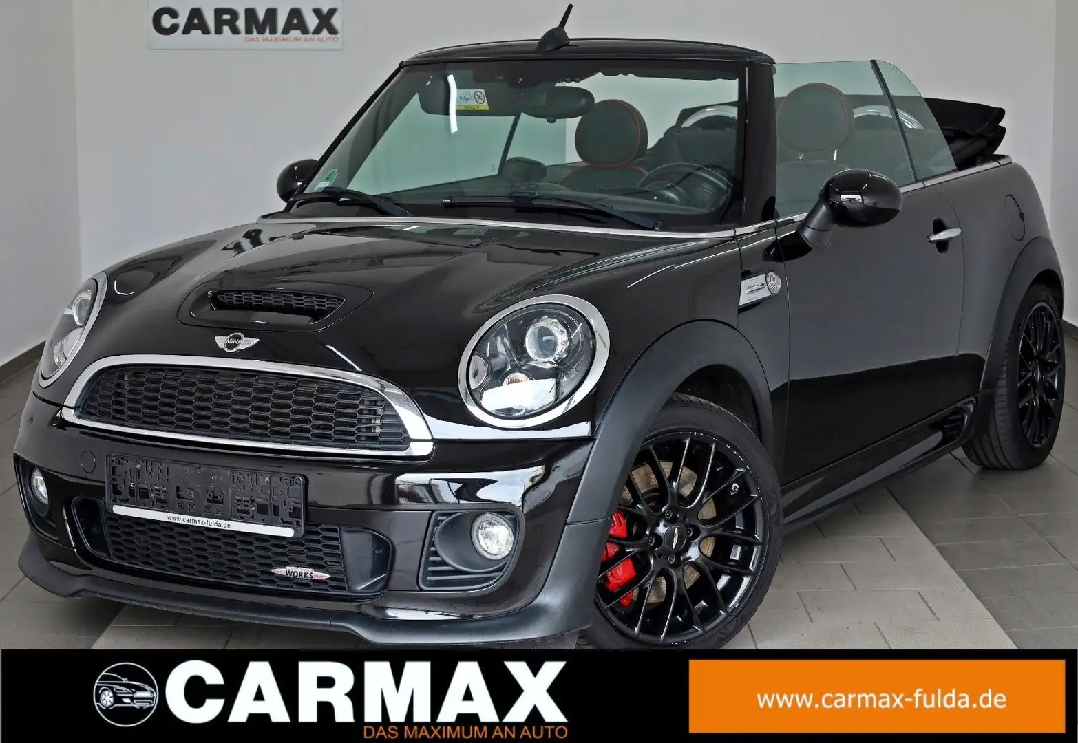 MINI John Cooper Works Cabrio Chili,Wired,Leder,Navi Negro - 1