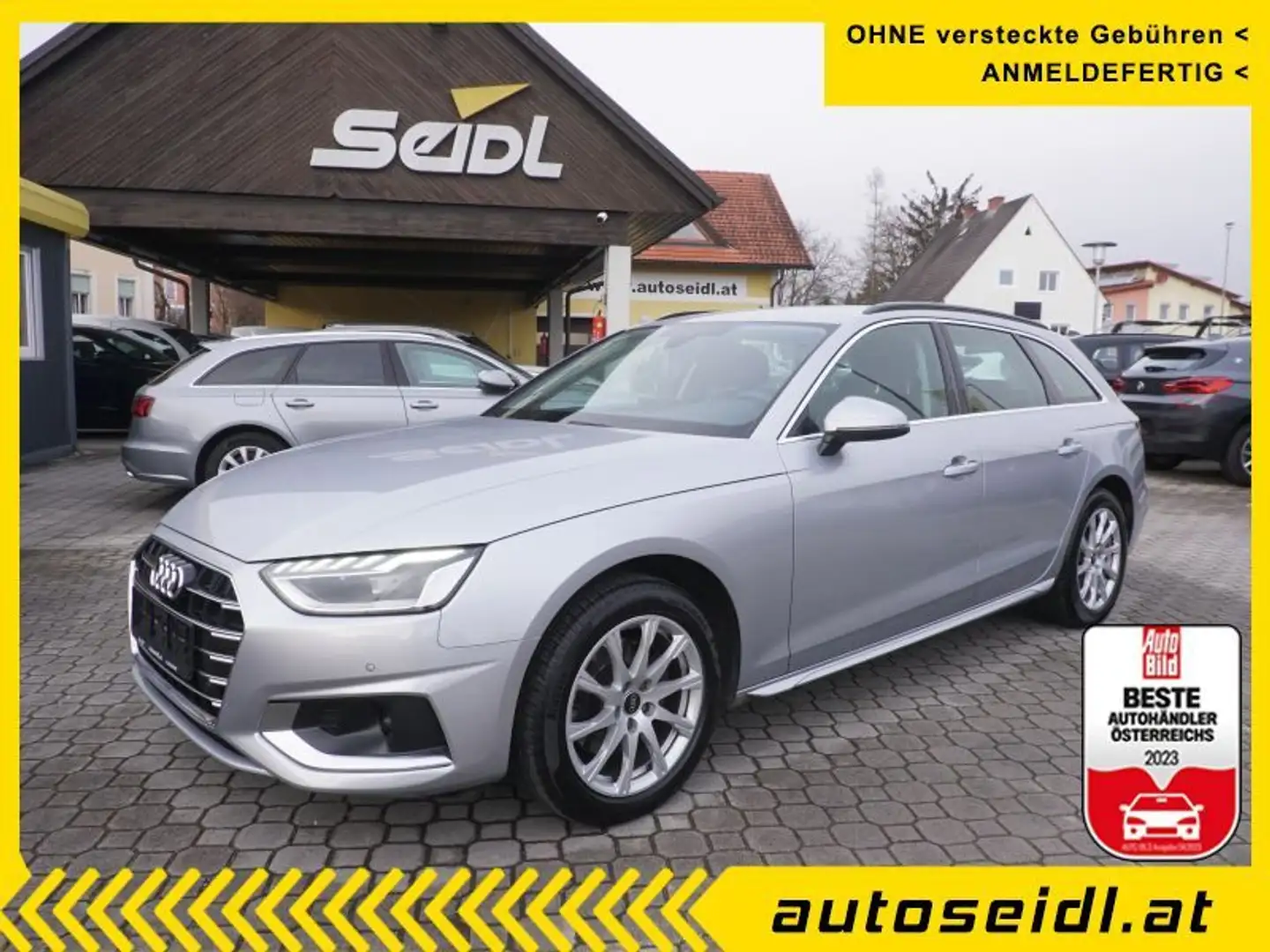 Audi A4 Avant 30 TDI S-tronic *LED+NAVI+KAMERA* Silber - 1