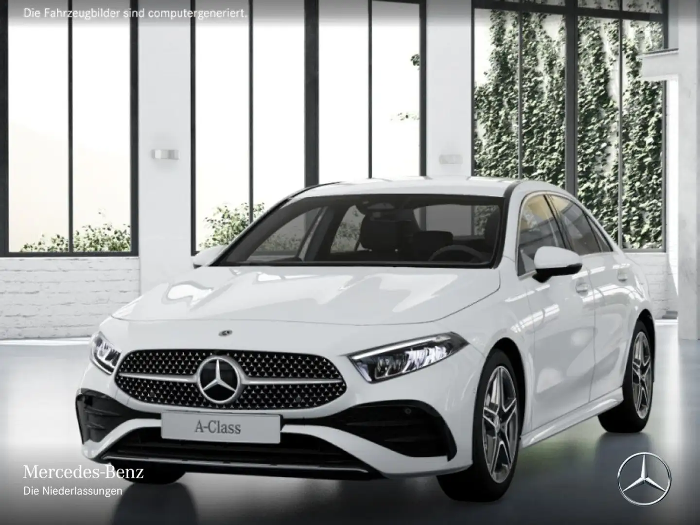 Mercedes-Benz A 200 Lim AMG+LED+KAMERA+TOTW+KEYLESS+7G Weiß - 2