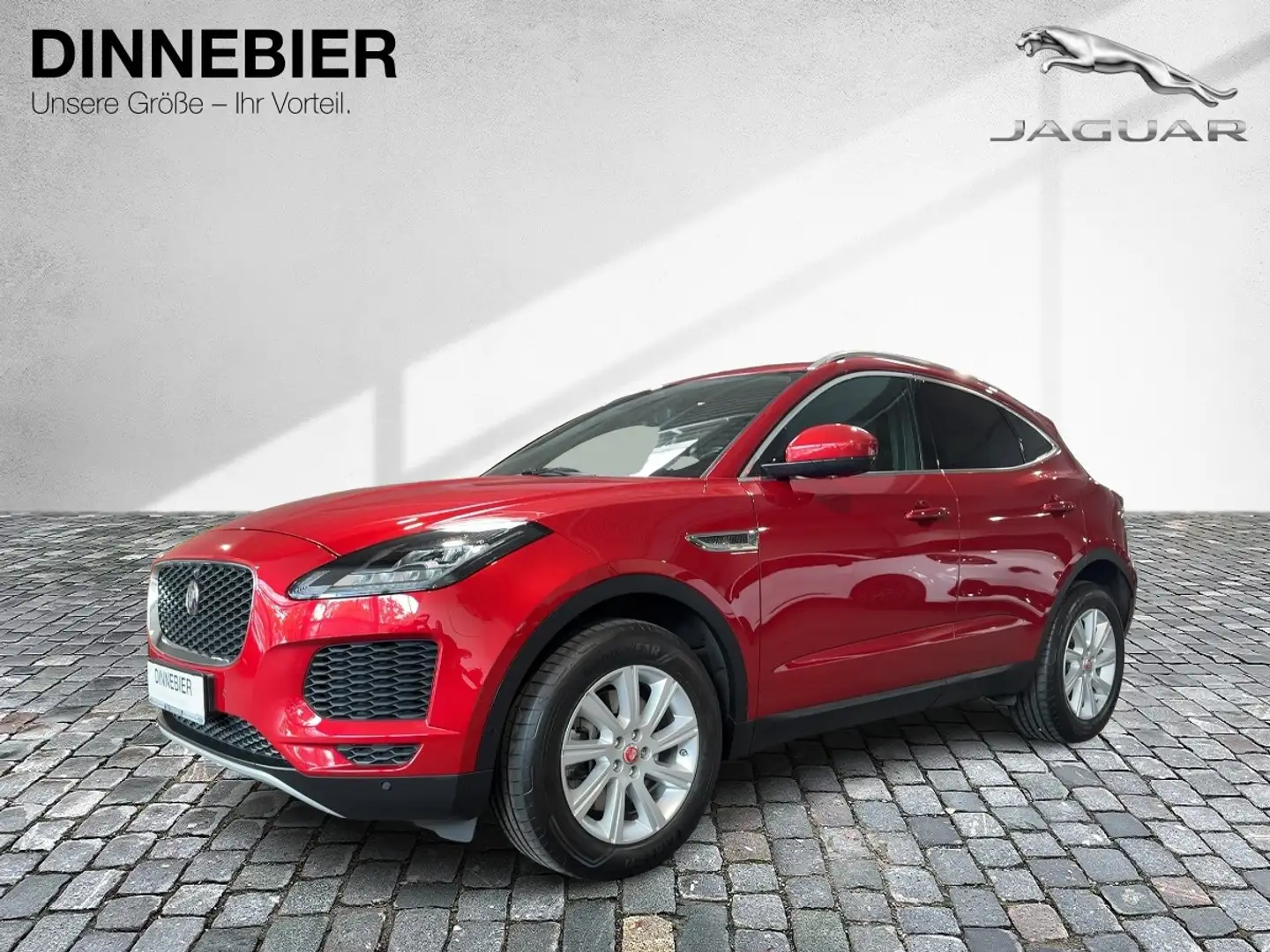 Jaguar E-Pace S P 250 AWD 360 ACC CAM LED NAVI PANO TWA Rouge - 2