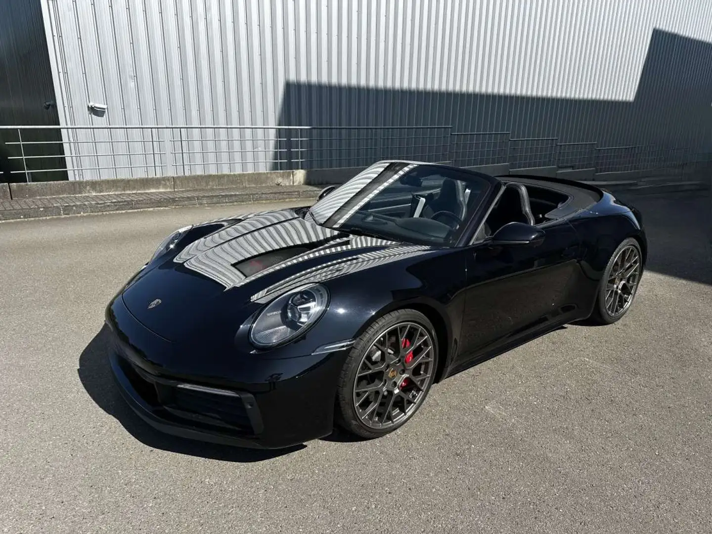 Porsche 911 Carrera 4S Cabriolet Noir - 1