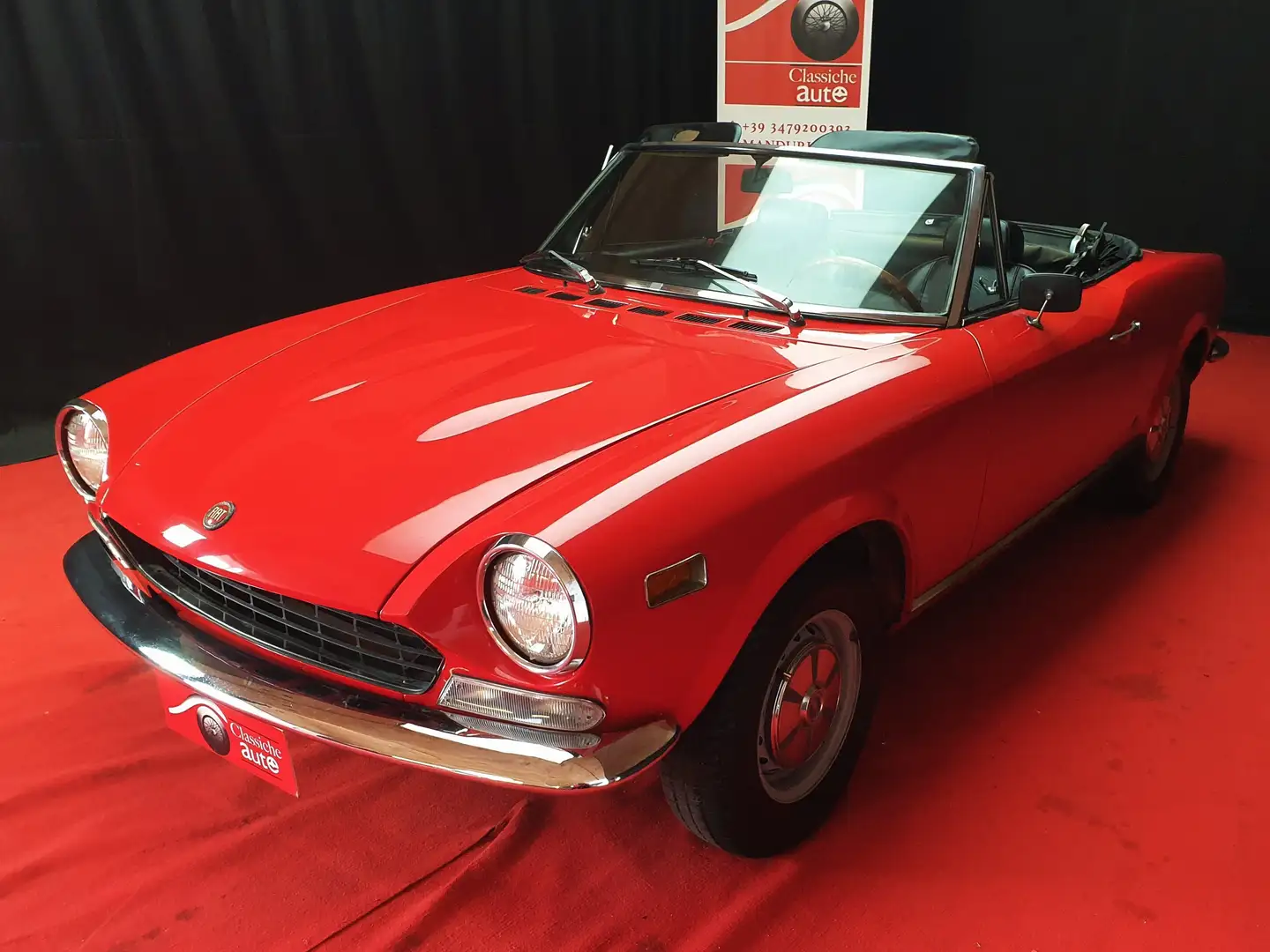 Fiat 124 Spider certificata ASI con CRS Rot - 1