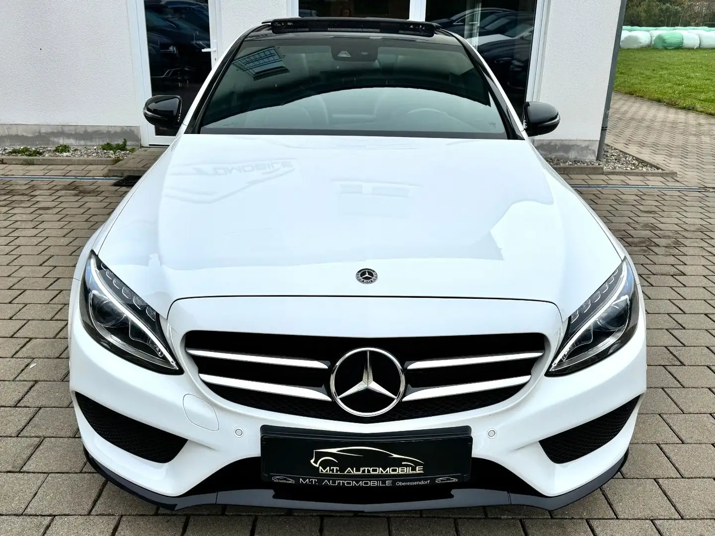 Mercedes-Benz C 200 *AMG*NIGHT-P*LED*AHK*PANO*TEMP*KAMERA*SHZ* Blanc - 2