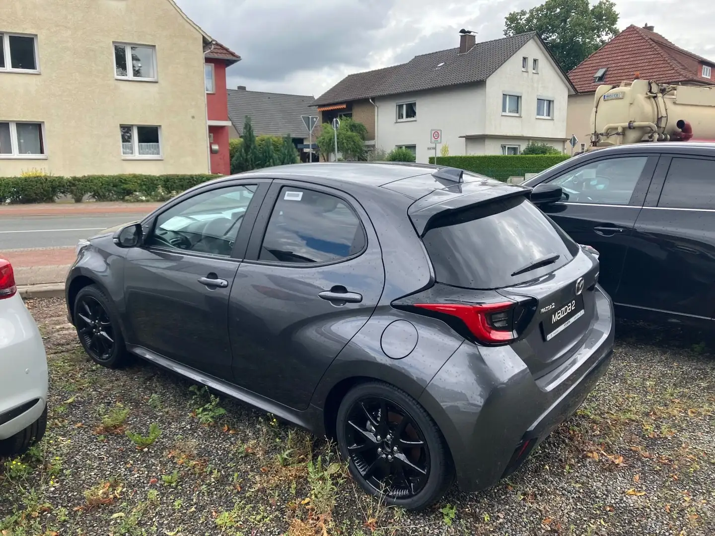 Mazda 2 Hybrid AC|NAVI|CarPlay|LED|PDC|SHZ|Leder Grau - 2