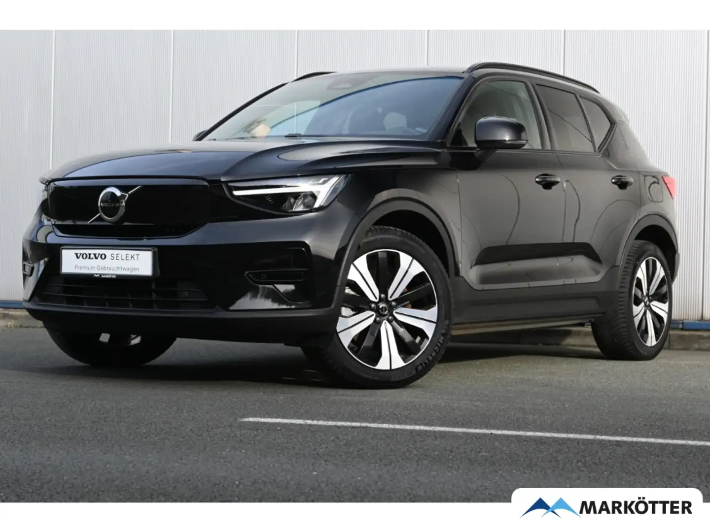 Volvo XC40 Plus Recharge Pure Electric ACC/BLIS/Keyless Чёрный - 1