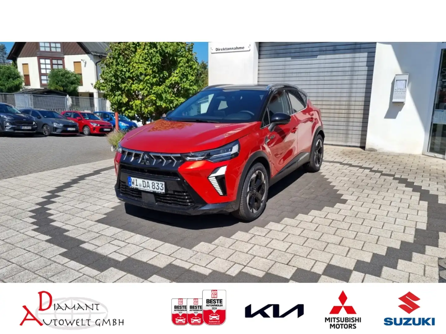 Mitsubishi ASX 1.6 Hybrid Intro Edition mit Rückfahrkamera Rouge - 1
