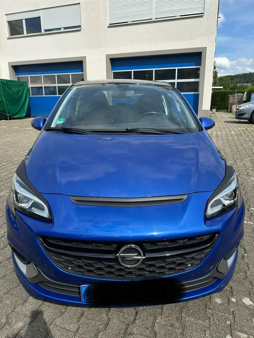 Opel Corsa 1.6 Turbo OPC Blau - 1