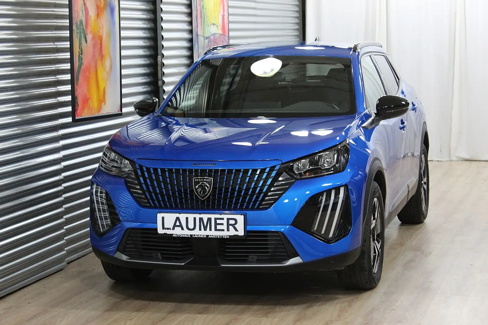 Peugeot 2008 PureTech 130 S&S Allure EAT8 +Navi/Rückfahrkamera Blau - 2