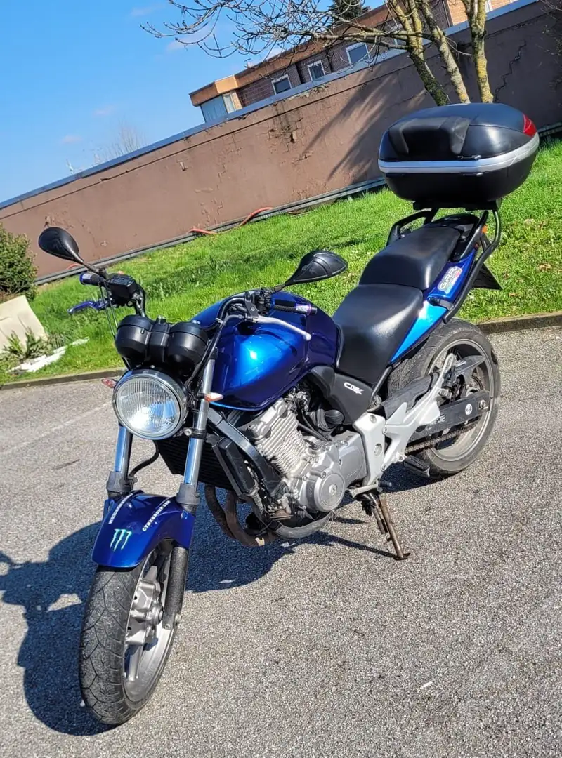 Honda CB 500 Modrá - 1