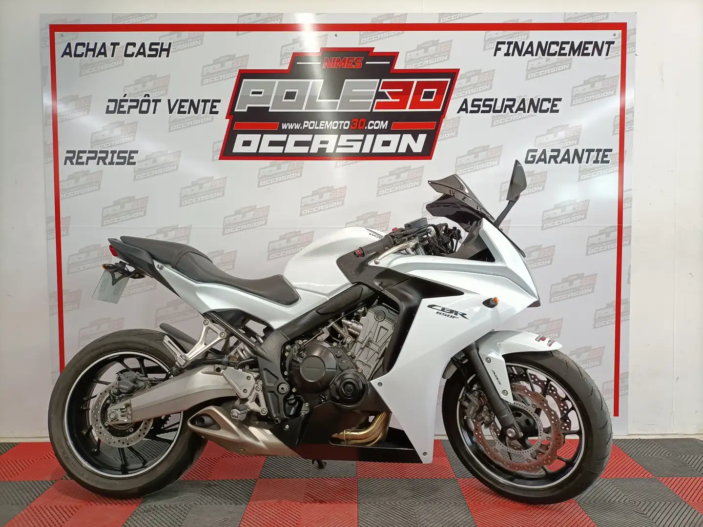 Honda CBR 650 Blanc - 1