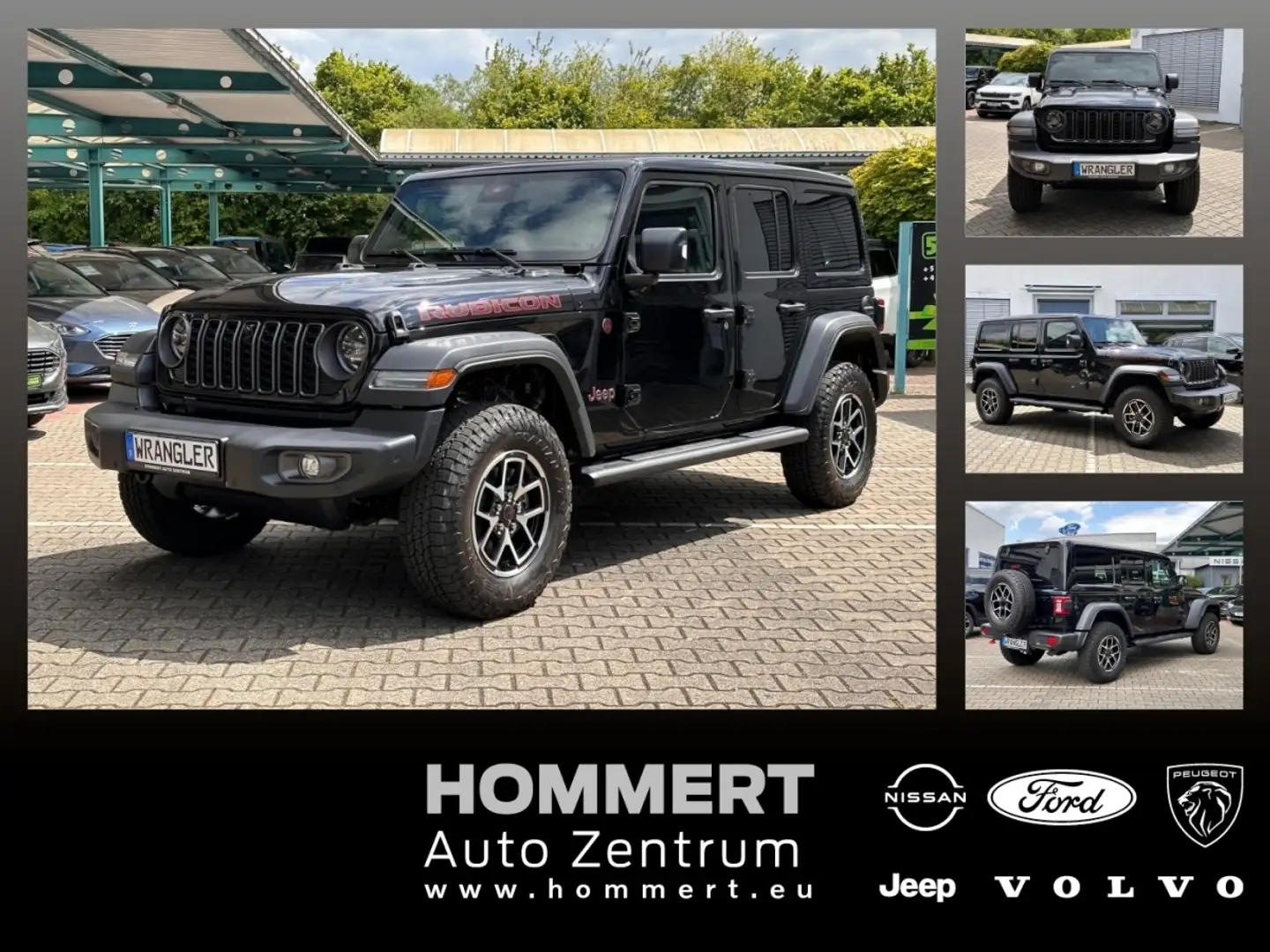 Jeep Wrangler 2.0 T-GDI Unlimited Rubicon *ACC*Kamera Schwarz - 1