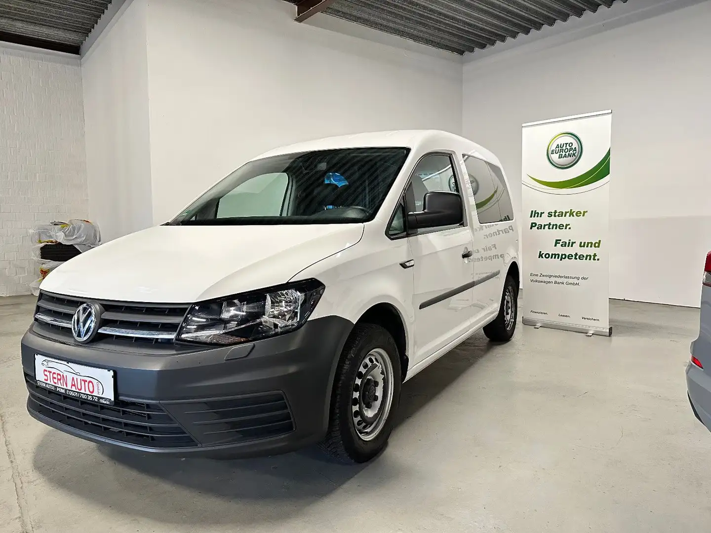 Volkswagen Caddy TSI Kasten Regal Leiterklappe NAVI,PDC Weiß - 1