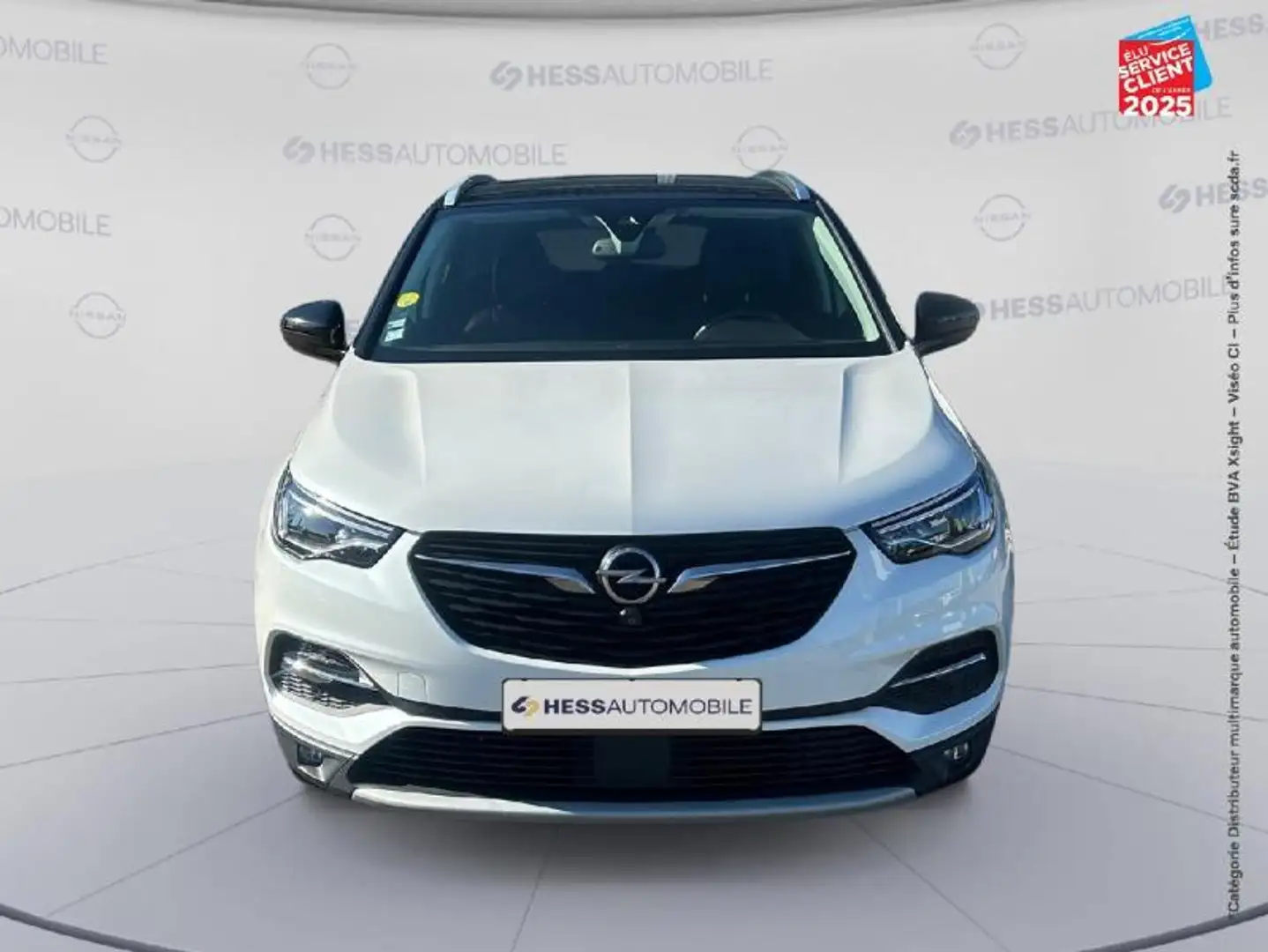 Opel Grandland X 2.0 D 177ch Ultimate BVA8 Blanc - 2