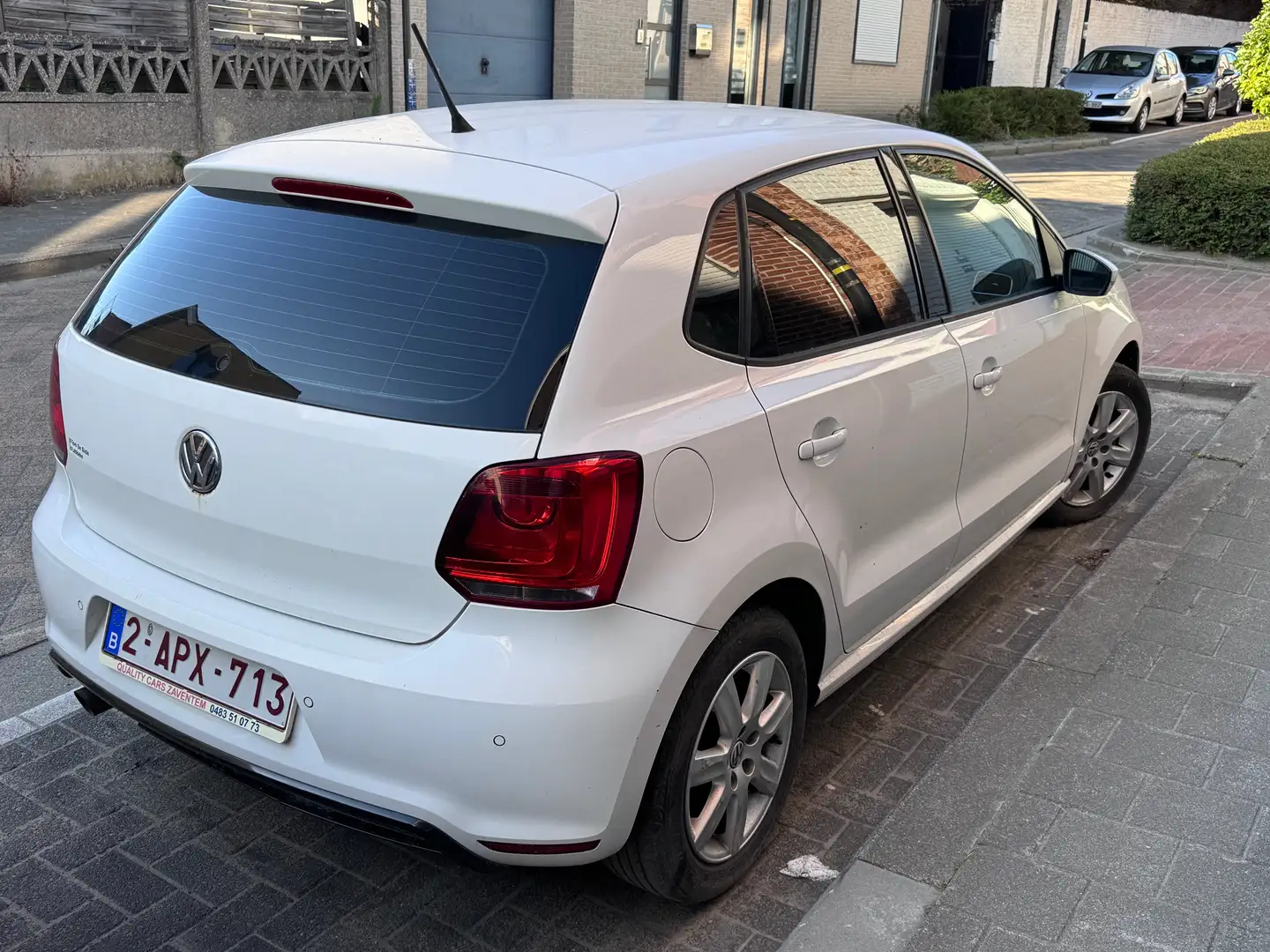Volkswagen Polo 1.6 CR TDI  | Highline | CarPlay | Navi Blanc - 2
