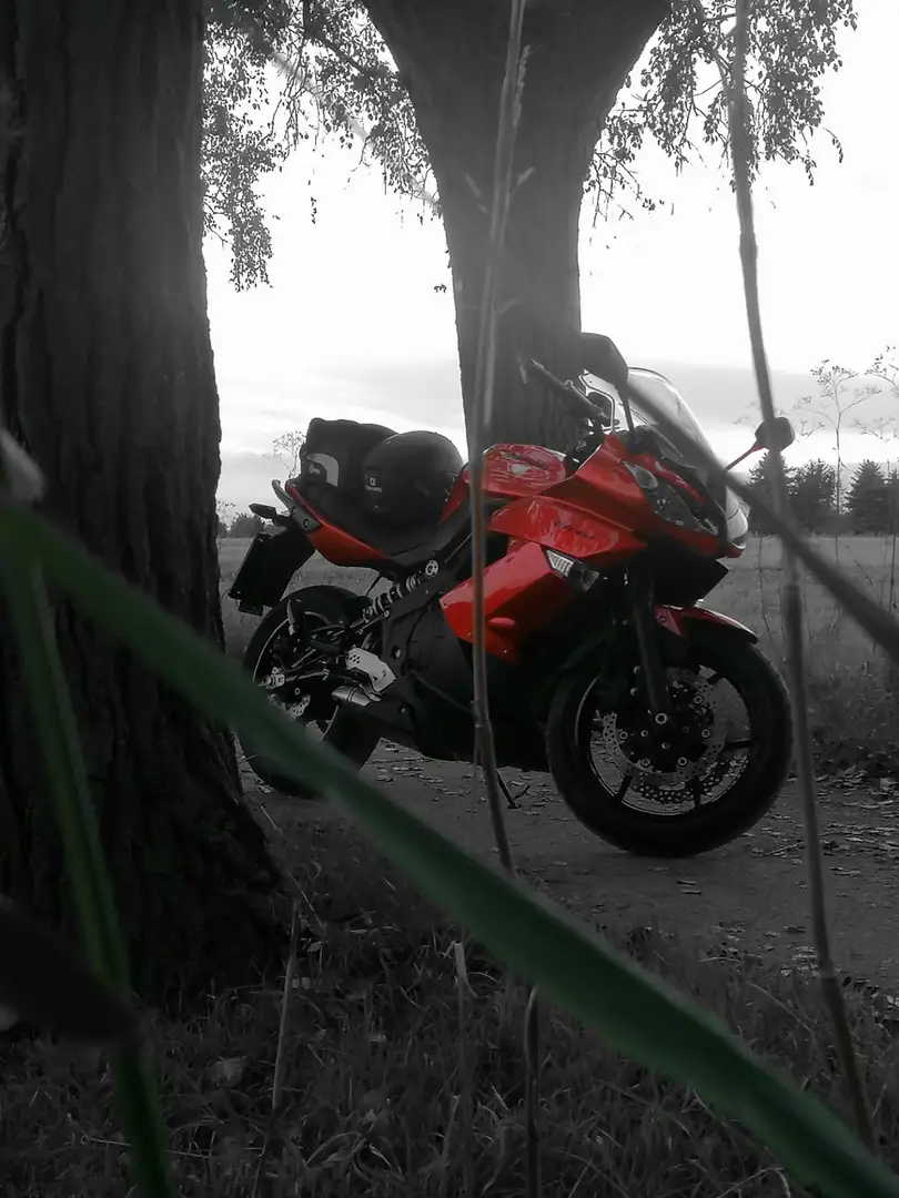 Kawasaki ER - 6 F Topcase Rojo - 2